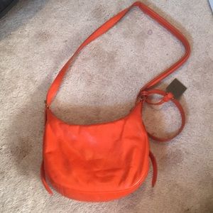 Orange cross body